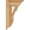 Ekena Millwork Olympic Traditional Rough Sawn Bracket, Western Red Cedar, 6"W x 18"D x 30"H BKT06X18X30OLY01RWR - alternate 3